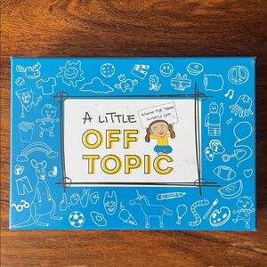 NWT “A Little OFF TOPIC” Board Card Game for Kids 8-12  Family Game Night